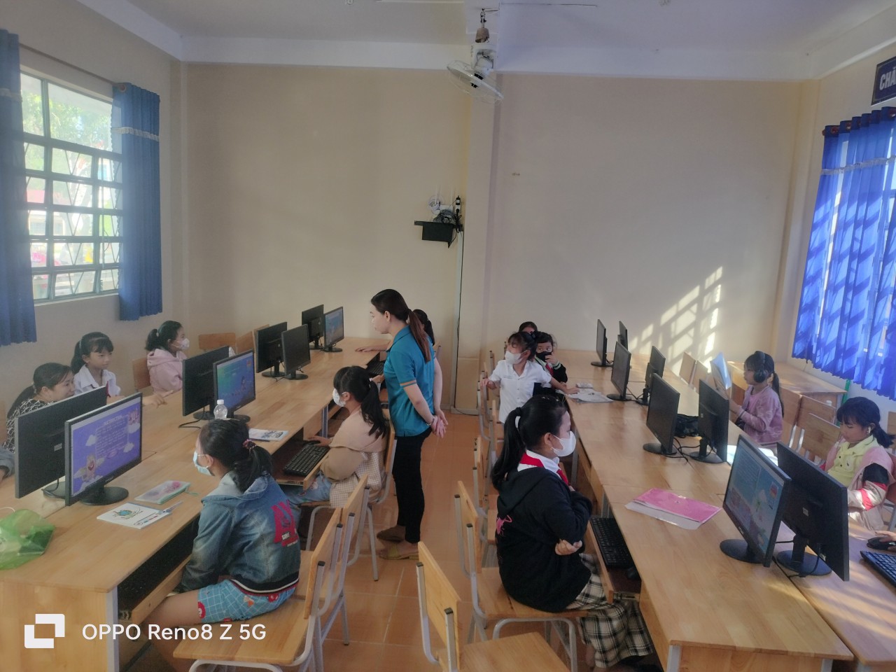 TRƯỜNG TIỂU HỌC MỸ HƯƠNG A TỔ CHỨC LUYỆN THI TIẾNG ANH (IOE) VÀ LUYỆN VẼ CHO HỌC SINH